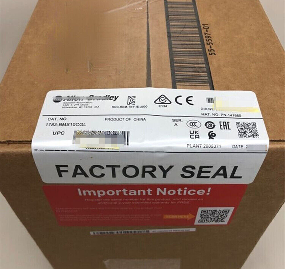 New Sealed AB1783-BMS10CGL Ethernet Switch 10-Port 
