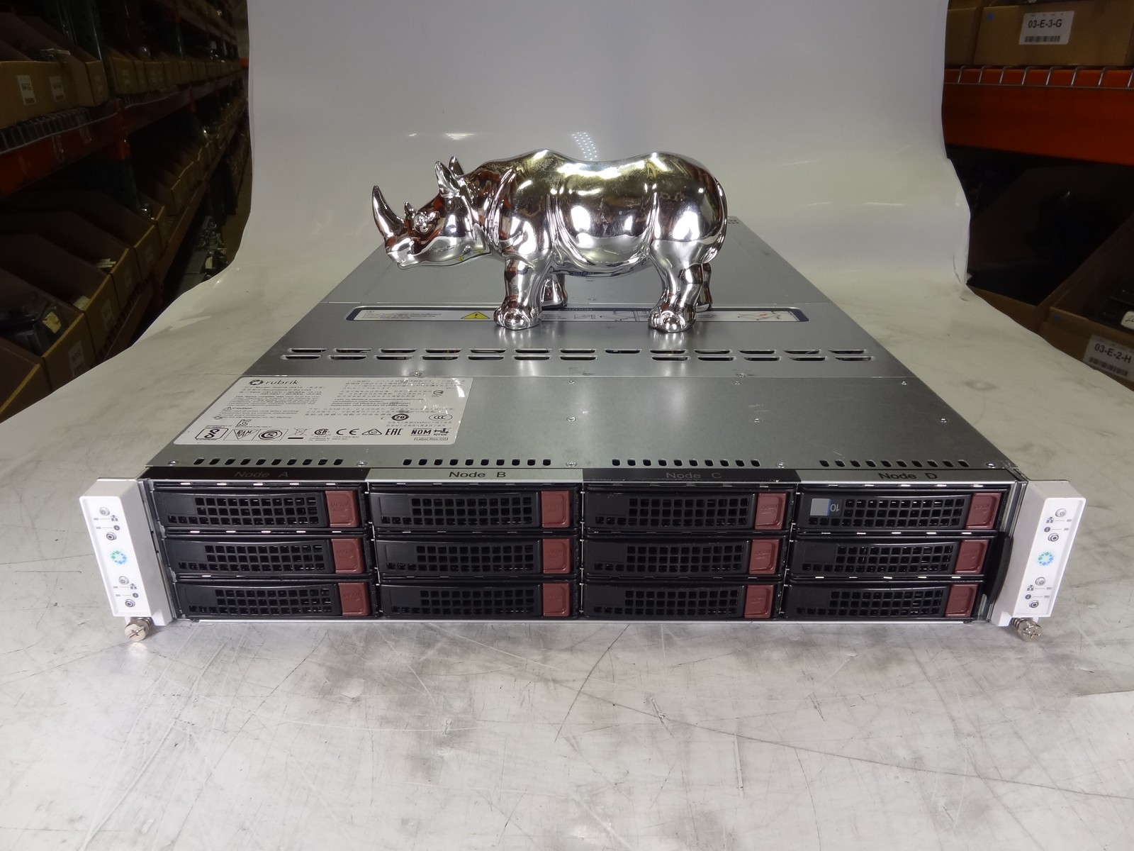 SuperMicro CSE-827B X10DRT-B+ RUBRIK  2U 12x3.5in Server