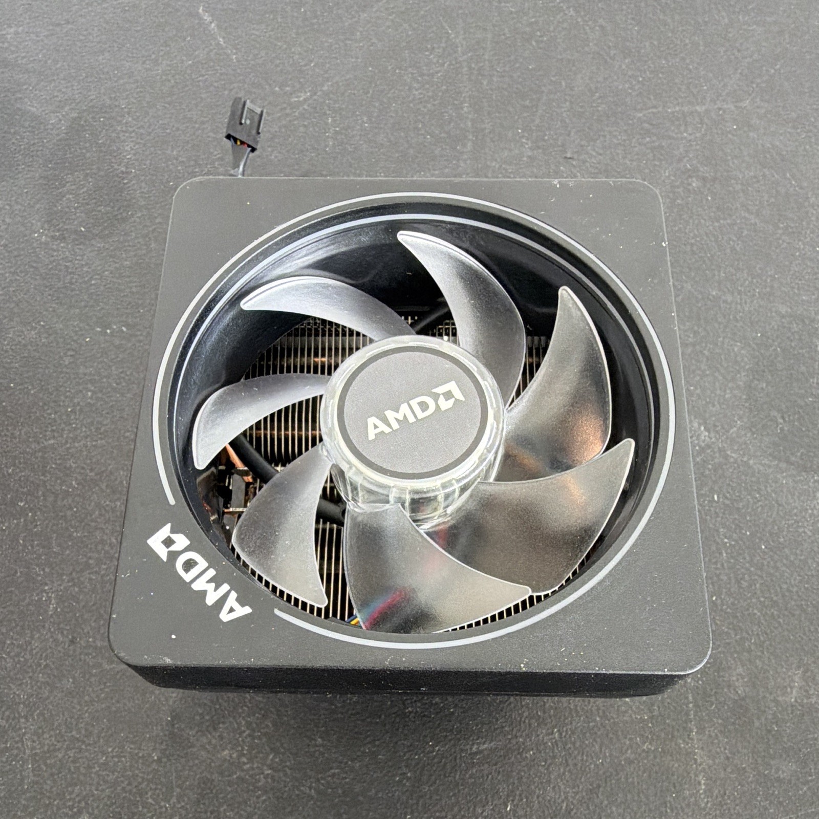 AMD RYZEN RGB CPU Heat Sink Fan - Socket AM4 w/ 2 NZXT Fans Included