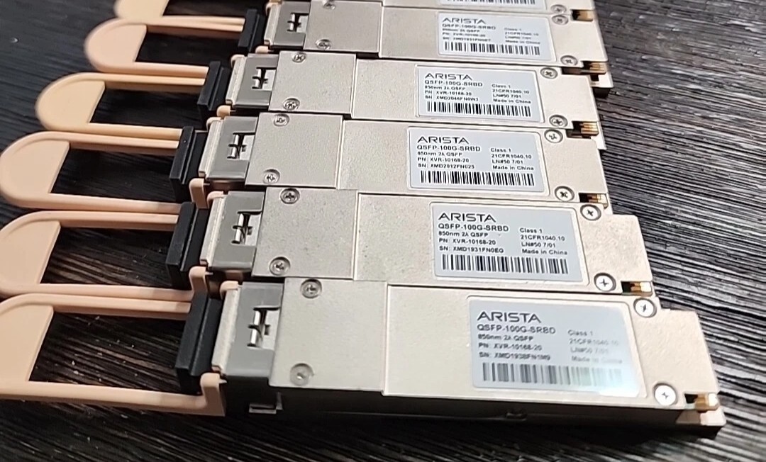 ARISTA NETWORKS QSFP-100G-SRBD QSFP 850NM 100 GBASE Two Years Warranty