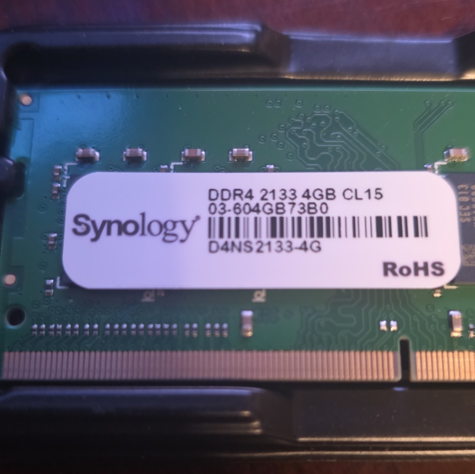 Official Synology 4GB DDR4 RAM
