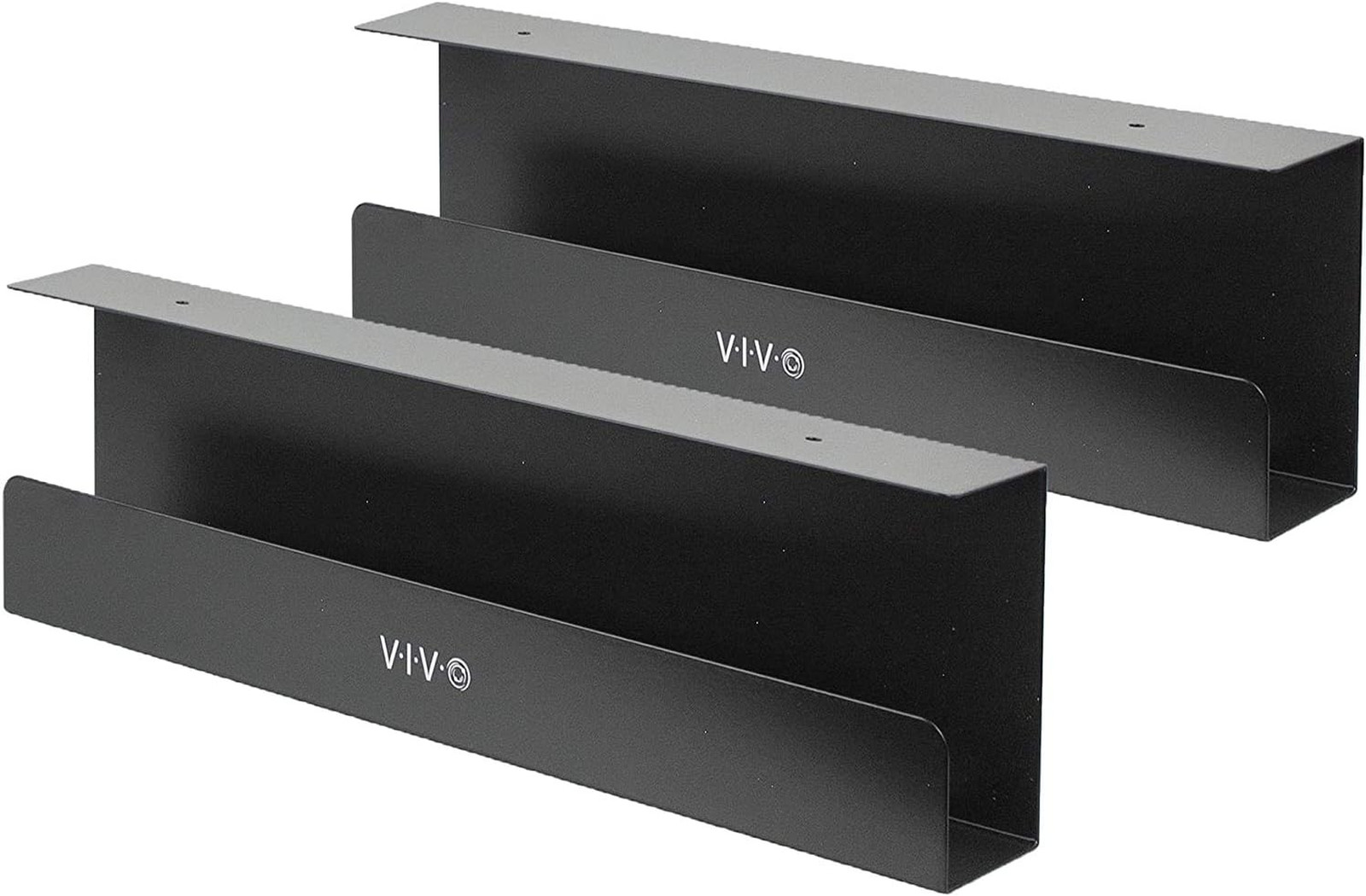 Vivo Under Desk Cable Management Trays Power Strip Holders Wire Organizers Steel