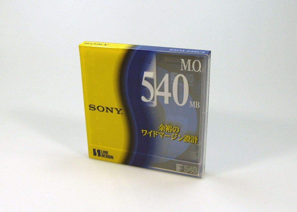 1x Unopened Sony 3.5inch 540MB Rewritable MO Disk