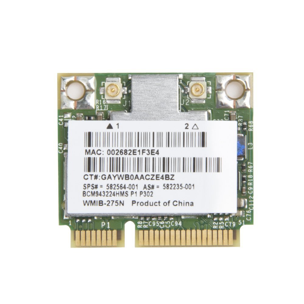 👍 HP ProBook 6550b OEM Intel WiFi Wireless Card BCM943224HMS 582564-001 TESTED
