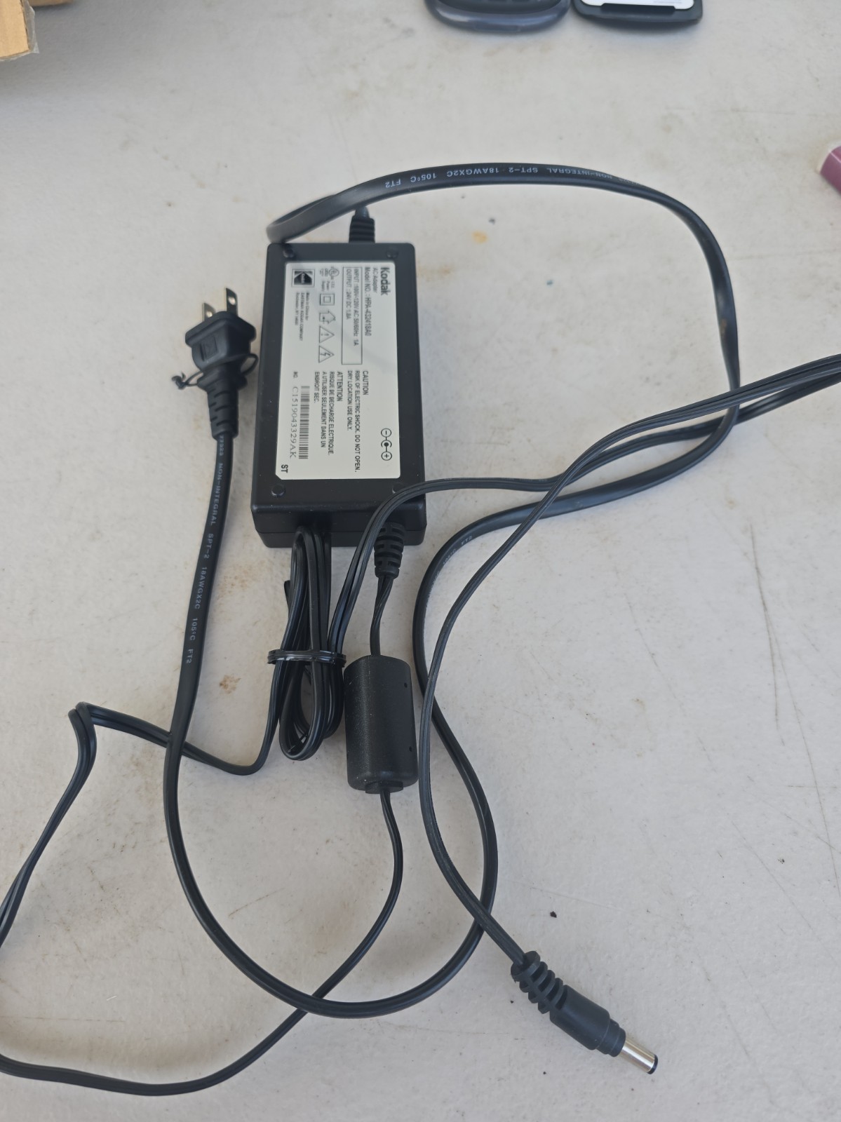 Genuine Kodak Model HPA-432418A0 Power Supply AC Adapter 24V DC 1.8A Easy Share 