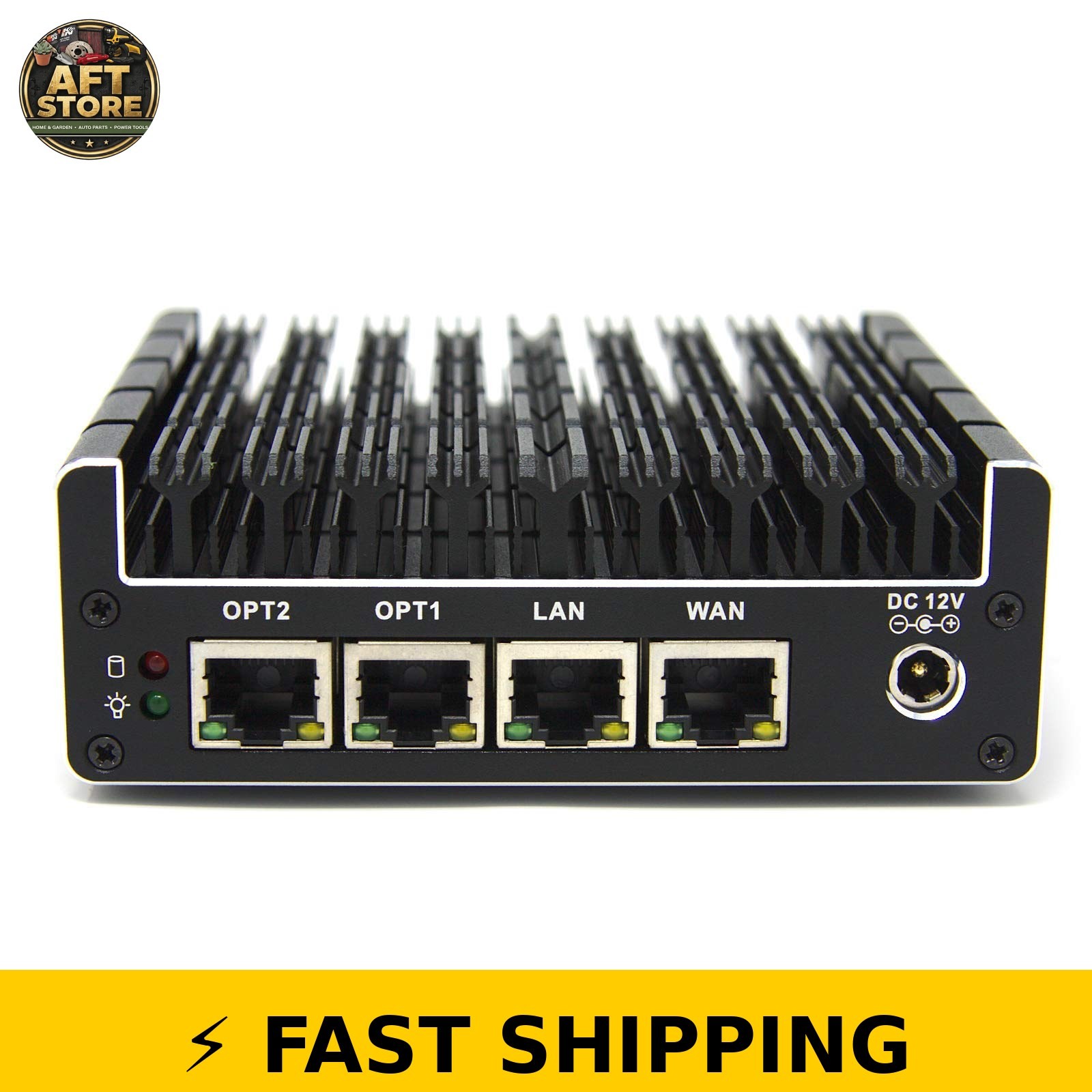 Protectli Vault FW4B - 4 Port Firewall Mini PC - Intel Celeron