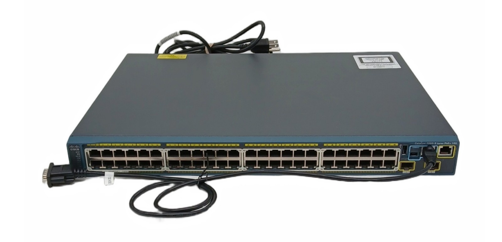 Cisco Catalyst WS-C2960S-48FPD-L 48-Port Gigabit PoE Managed Switch