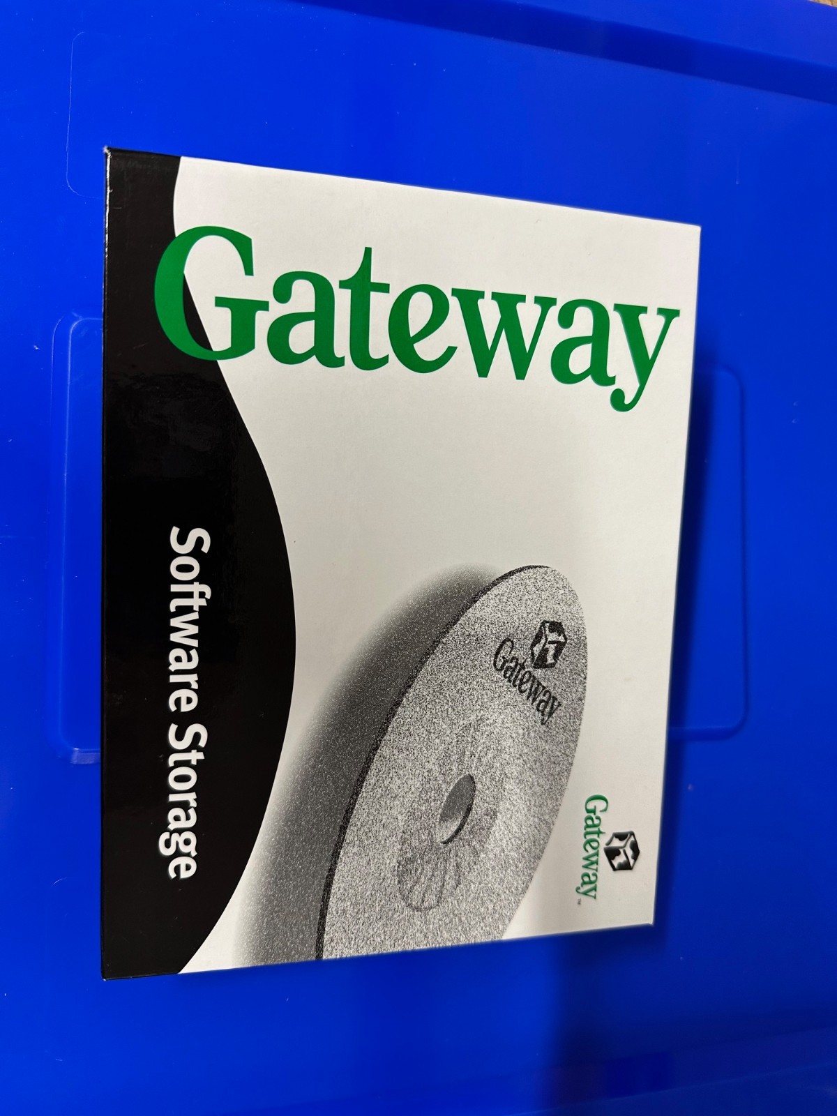 Vintage Gateway computer - CD Binder