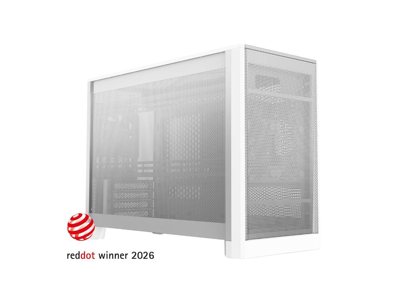 MONTECH TEN 22.7L Micro ATX PC Case, High Airflow Modular Mesh Chassis for Air,