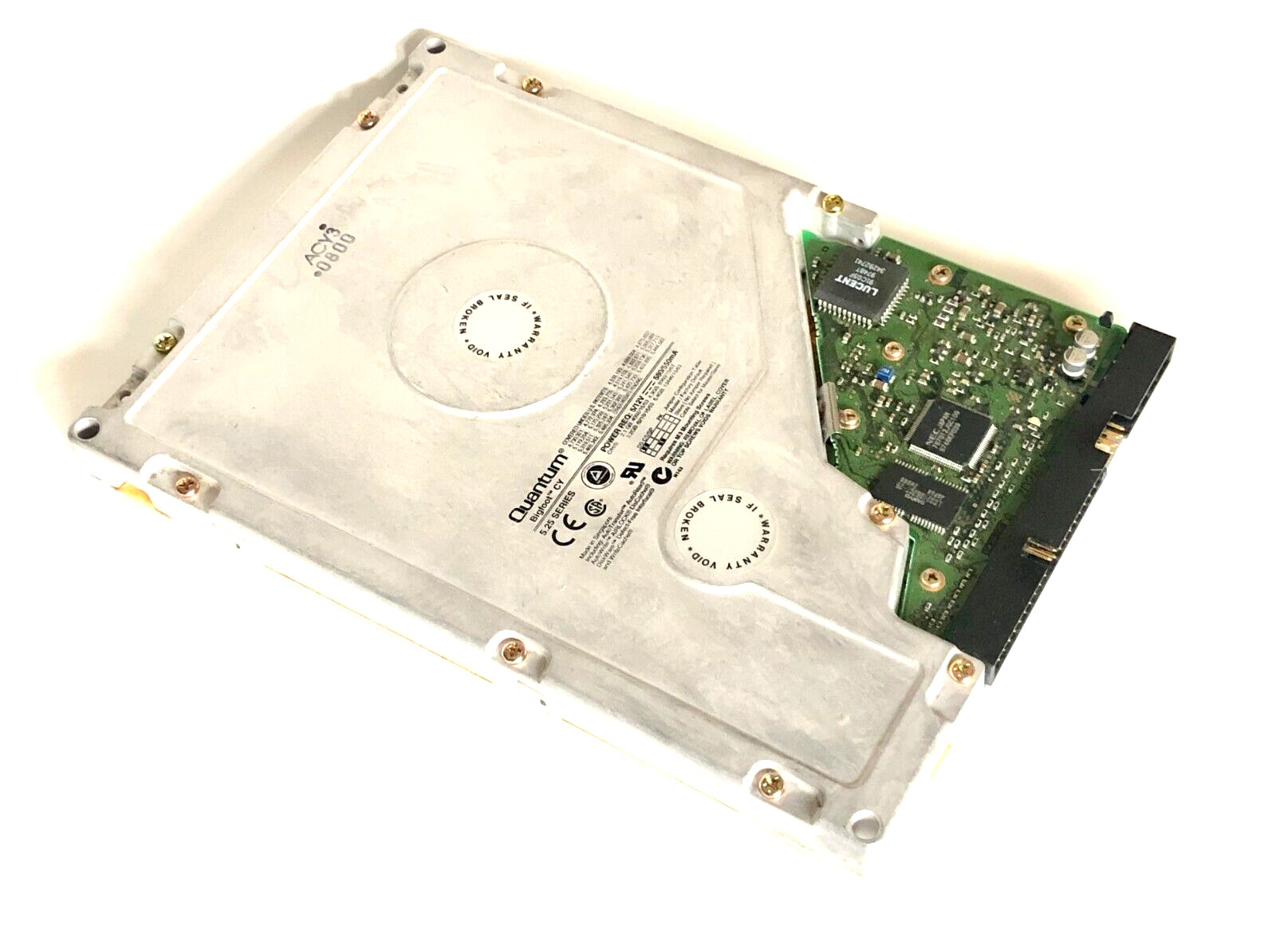 Quantum Bigfoot CY 2.1GB IDE ATA HDD Hard Drive CY21A014 2160AT 5.25" Vintage PC