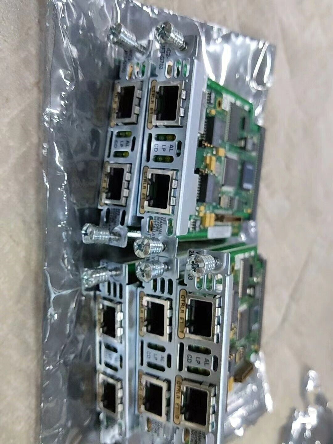1PCS USED CISCO VWIC2-2MFT-G703 2-port voice