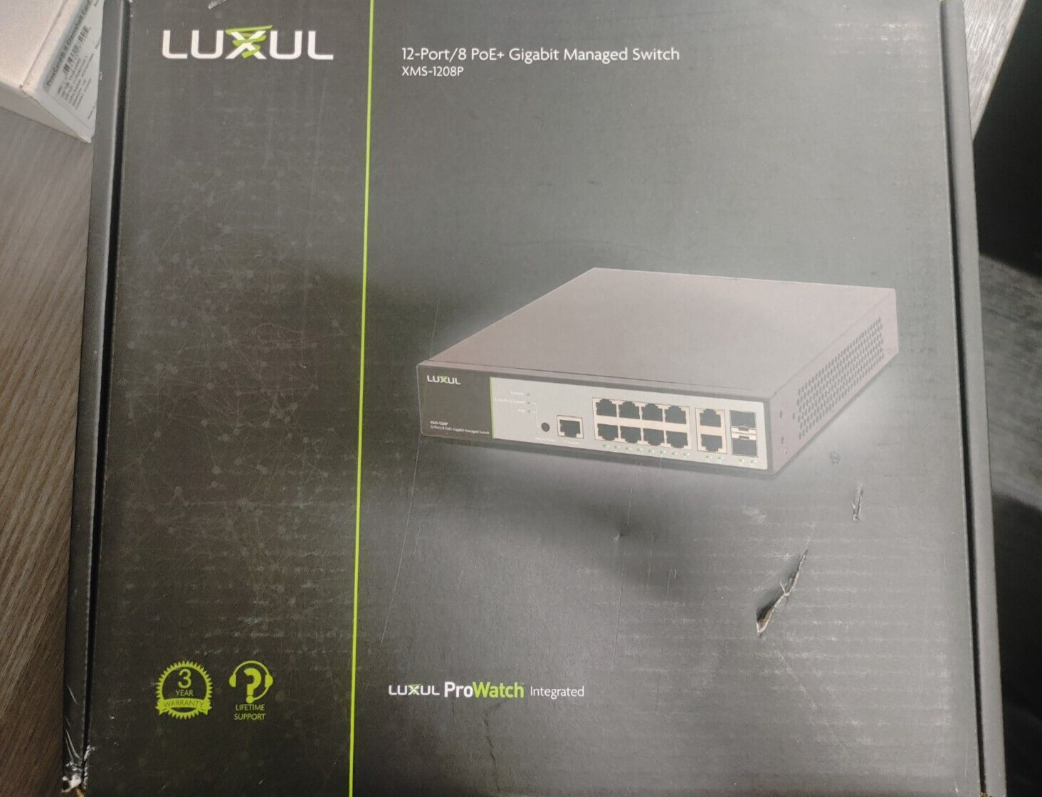Luxul XMS-1208p***new price****