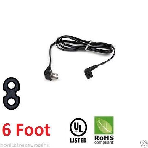 6 FT Replacement For Samsung 7100 series Power Cord 90° Angled 2 pin Figure 8  