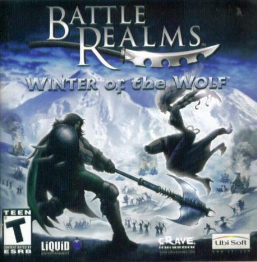 Battle Realms: Winter of the Wolf PC CD kung-fu martial arts war game add-on