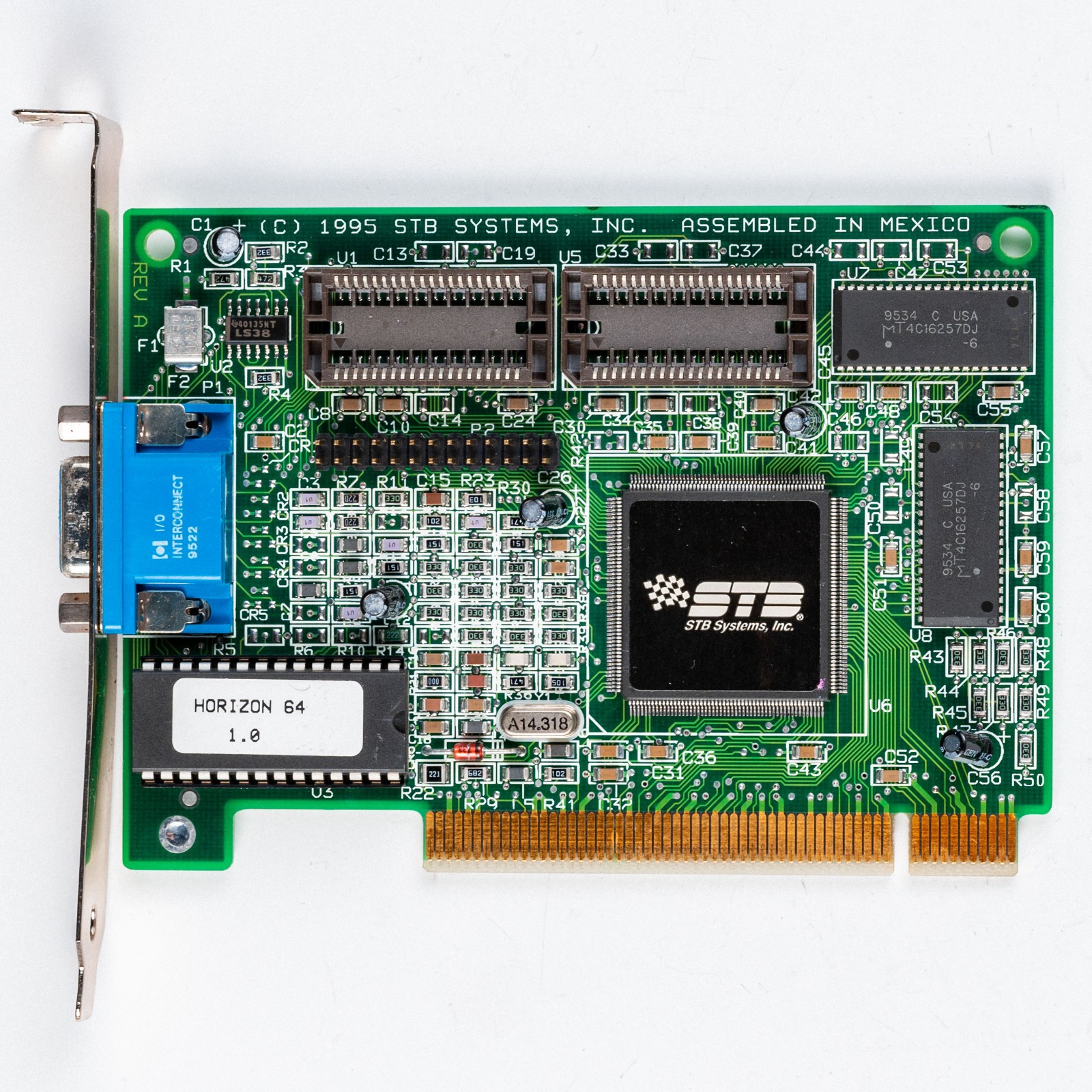 STB Systems HORIZON 64 2MB PCI Video Card Sierra SC15064 Falcon/64 Windows 95