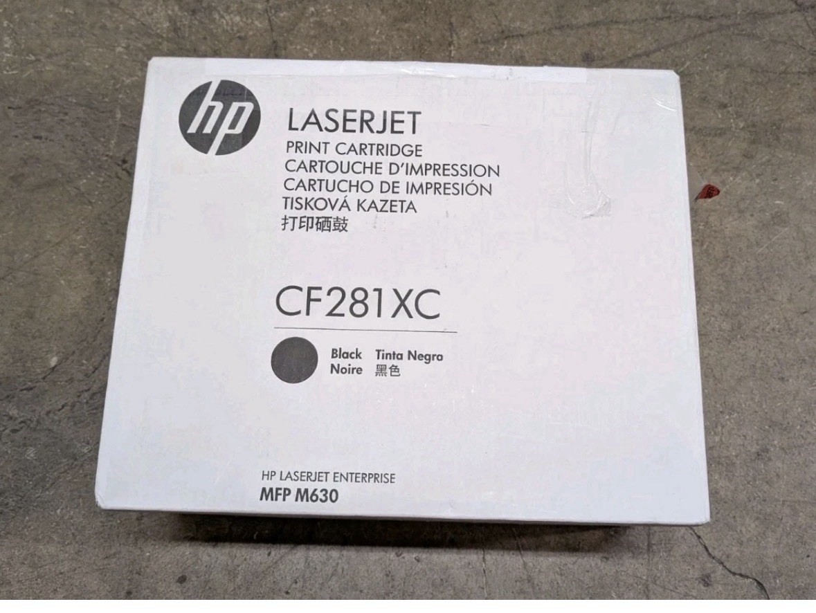 Genuine HP 81X CF281XC CF281X Black High Yield Toner Cartridge New Sealed