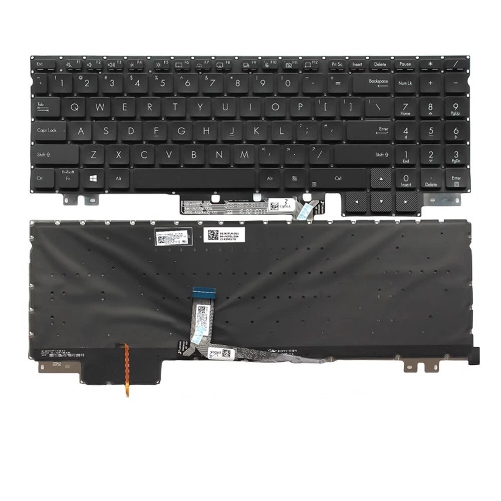 New Backlit Keyboard for Asus ProArt Studiobook 16 H5600 H7600z W5600 W7600 US