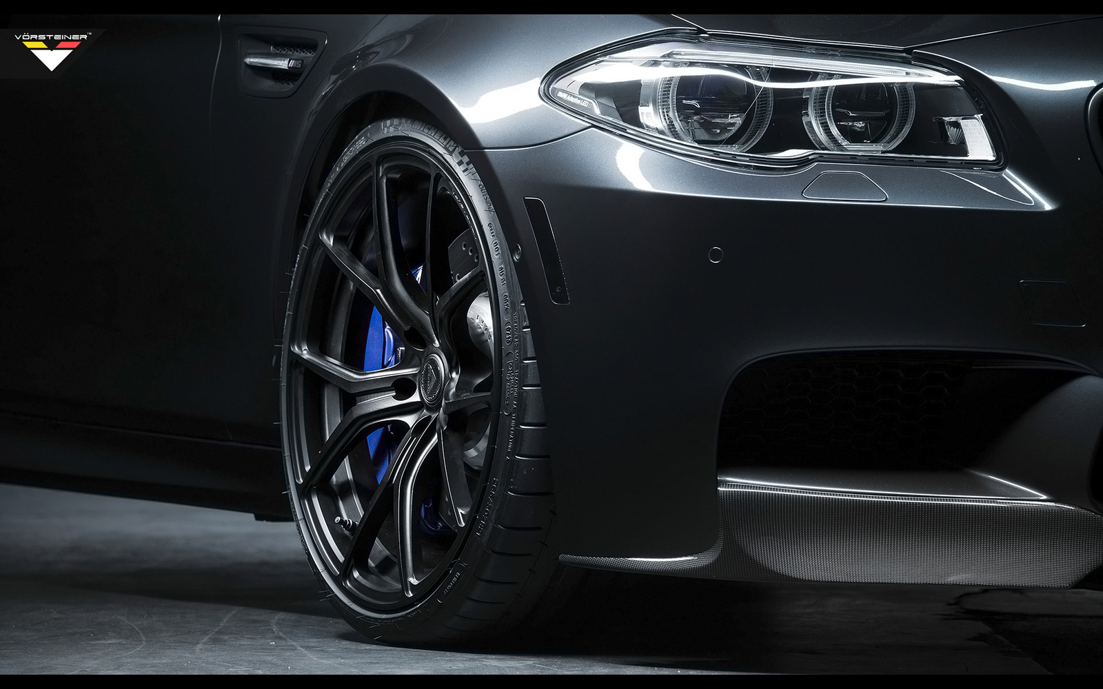 Cars 2014 vorsteiner bmw f10 m5 m 5 tuning Desk Mat Stitched