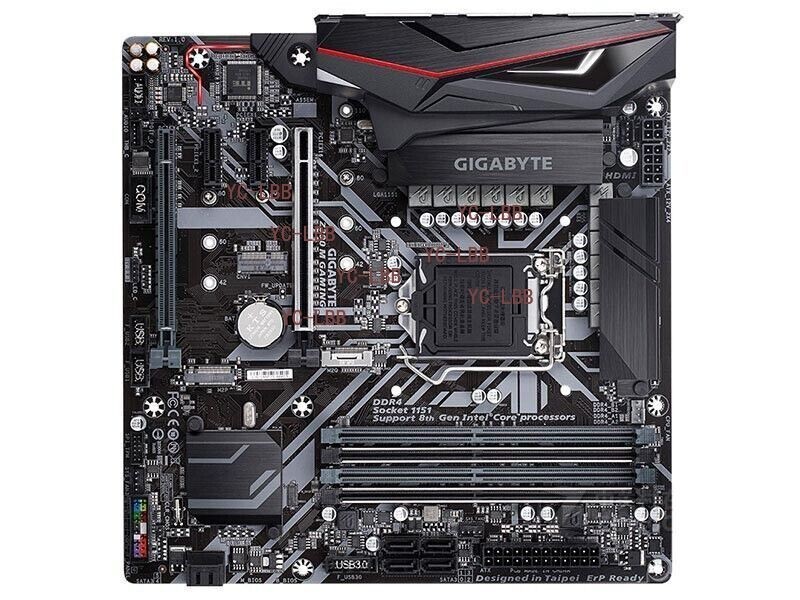 For Gigabyte Z390 M Gaming motherboard Z390 LGA1151 DDR4 64G HDMI M-ATX tested