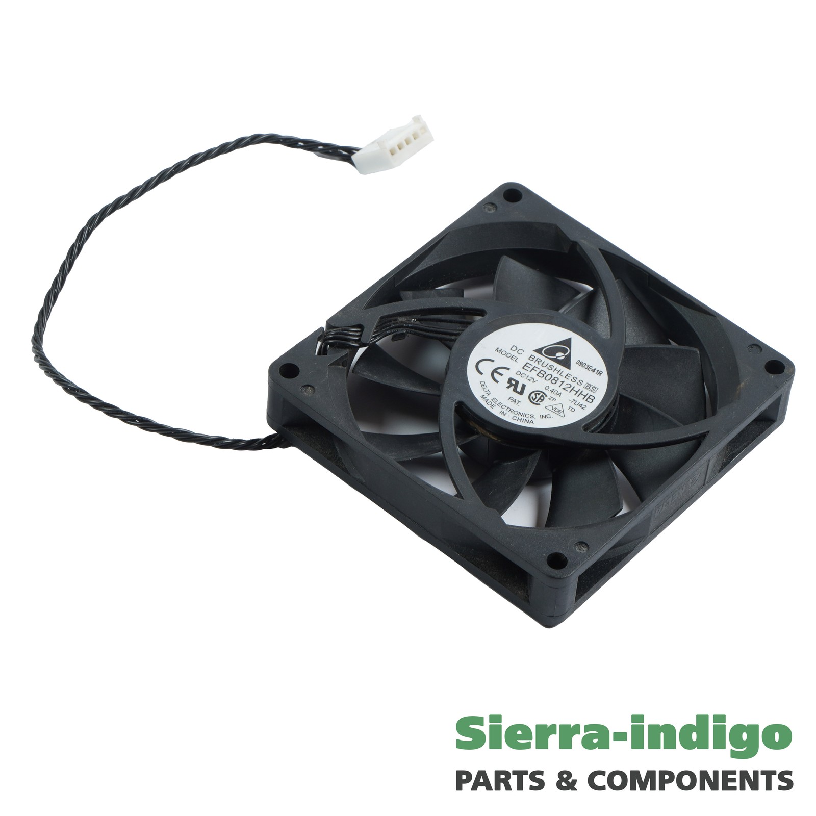 Delta EFB0812HHB-7U42 80mm x 15mm 5-Pin 4-Wire Fan HP C400 Z600 Z800
