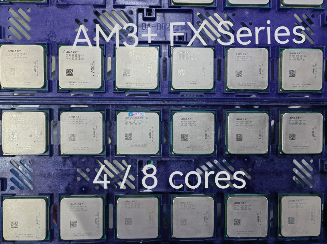 AMD FX-6350 FX-6330 FX-6300 FX-6200 FX-6100 FX-4300 FX-4100 FX-4130 Desktop CPU