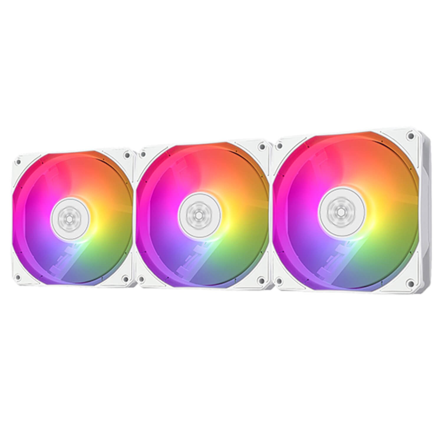 SilverStone Air Nexus 120 ARGB 120mm PWM 3xFans White 1,500 RPM