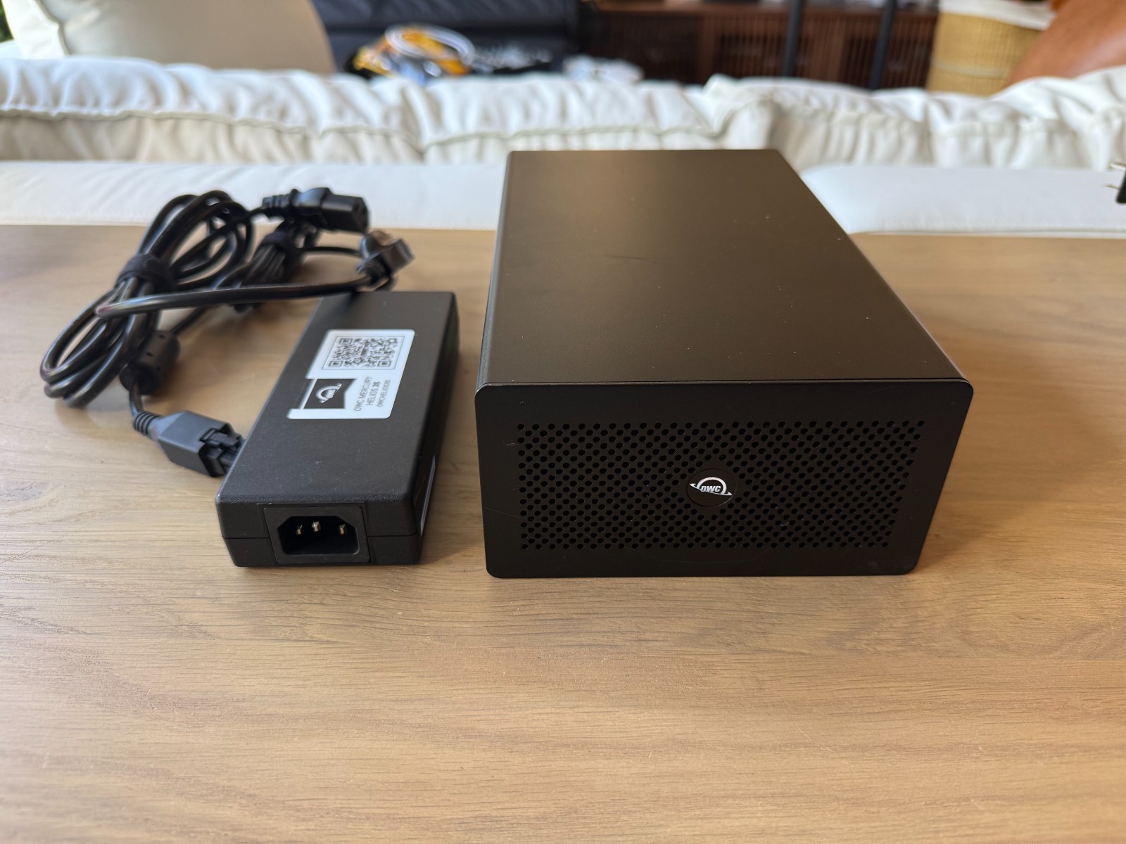 OWC Mercury Helios 3S Thunderbolt 3 PCIe Enclosure + Blackmagic DeckLink Duo 2