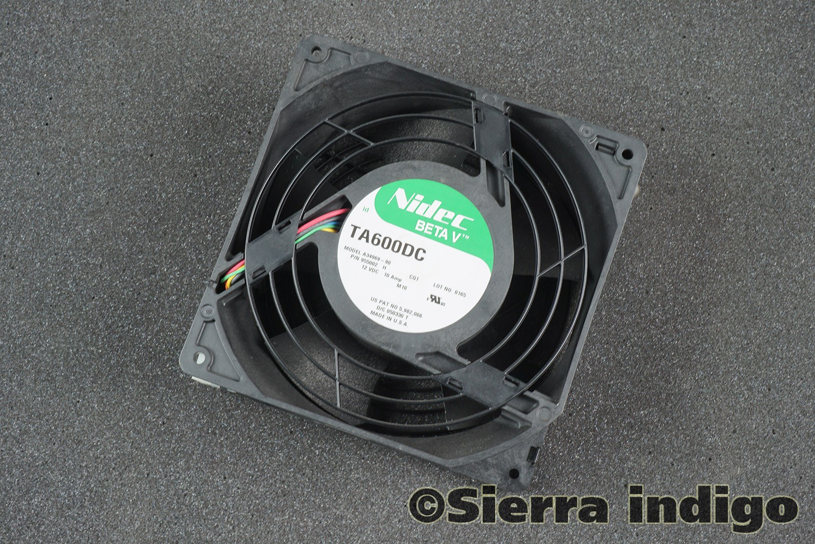 HP 280619-001 Proliant DL740 Hot-plug I/O fan Nidec TA600DC A34969-90 269775-001