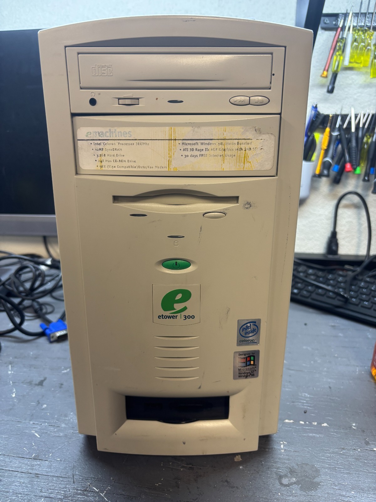 emachines etower 300 working