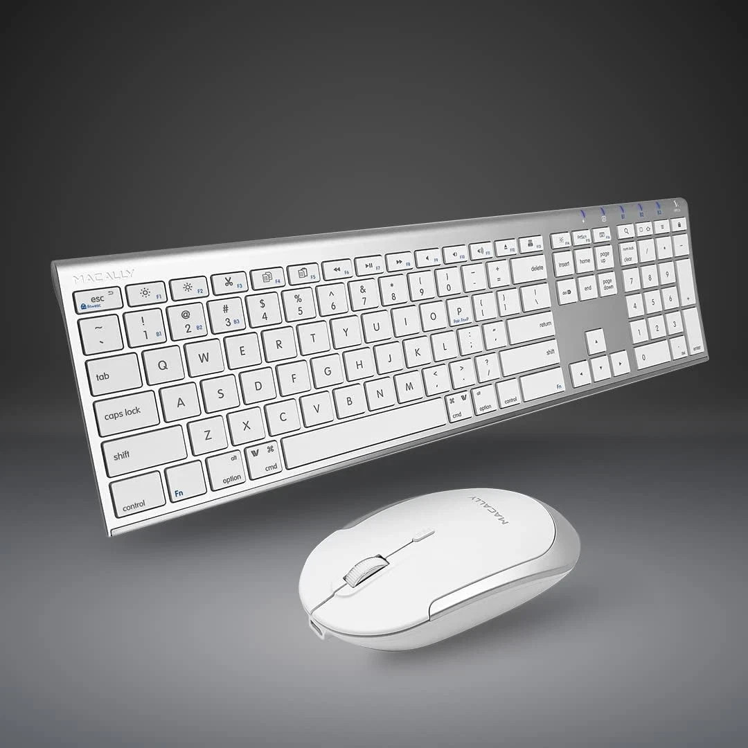 Macally Bluetooth Keyboard and Mouse for Mac (acebtkeyacb)