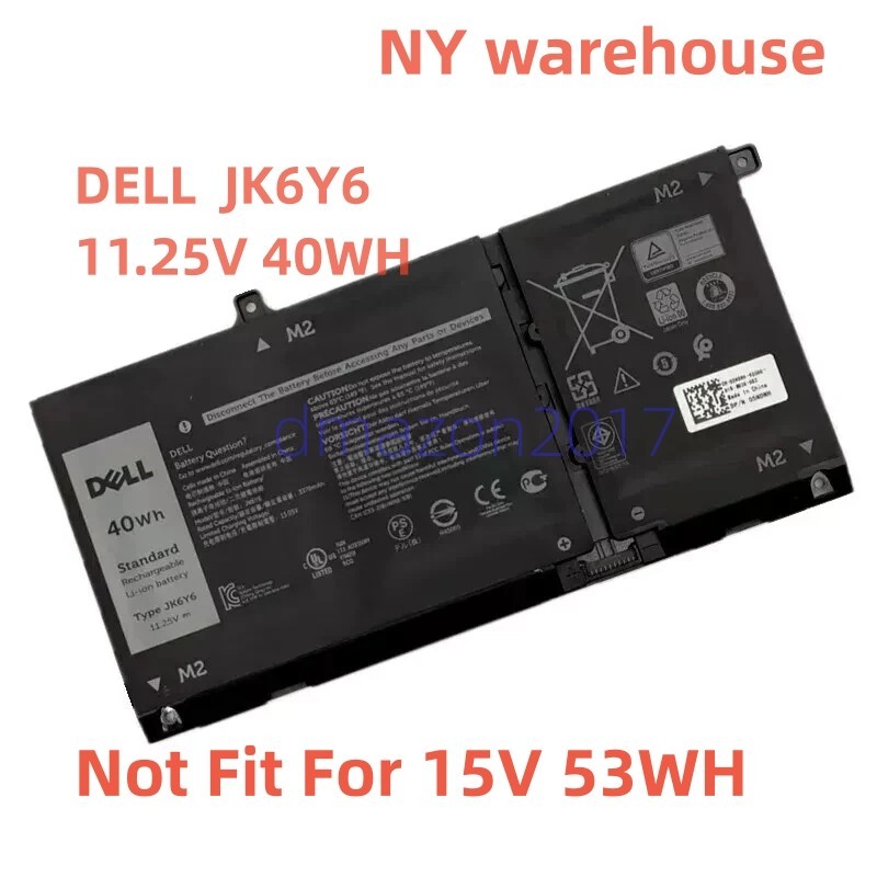 H5CKD Battery Dell Vostro 5300 5301 5401 5402 5501 Series IInspiron 5400 2-in-1