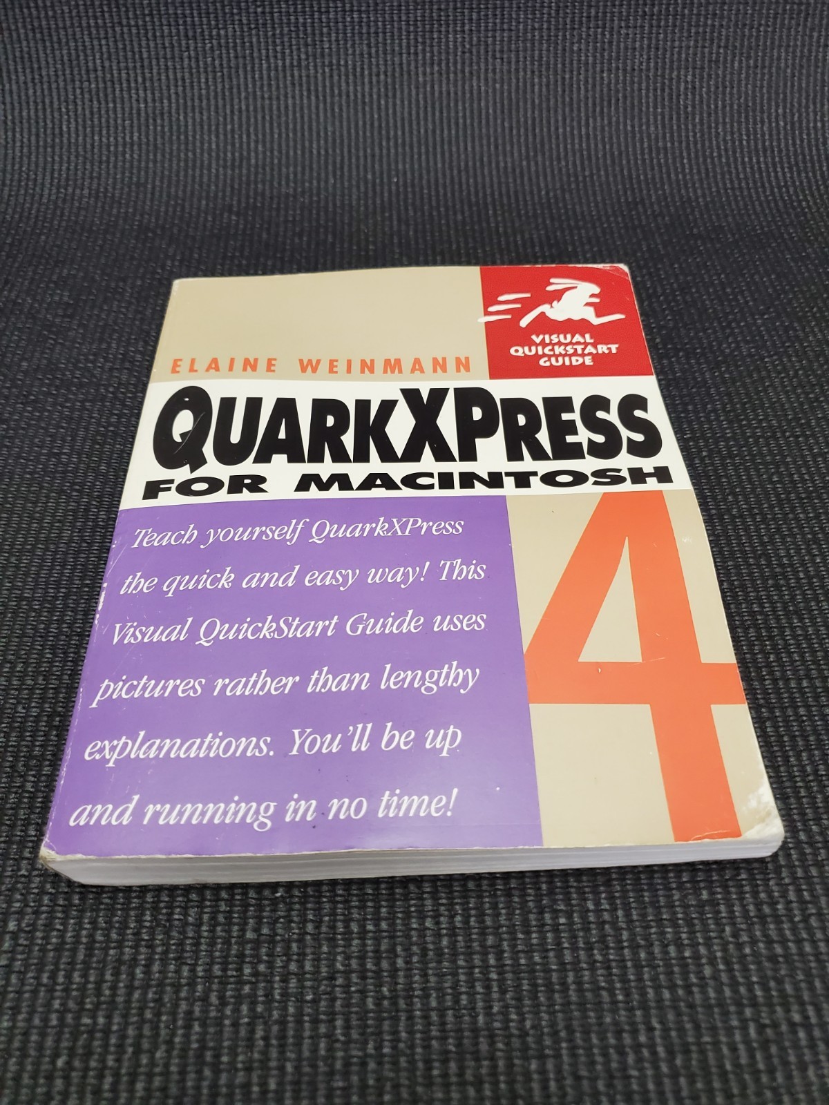 QuarkXPress 4 for Macintosh Desktop Publishing Book English Apple Mac OS
