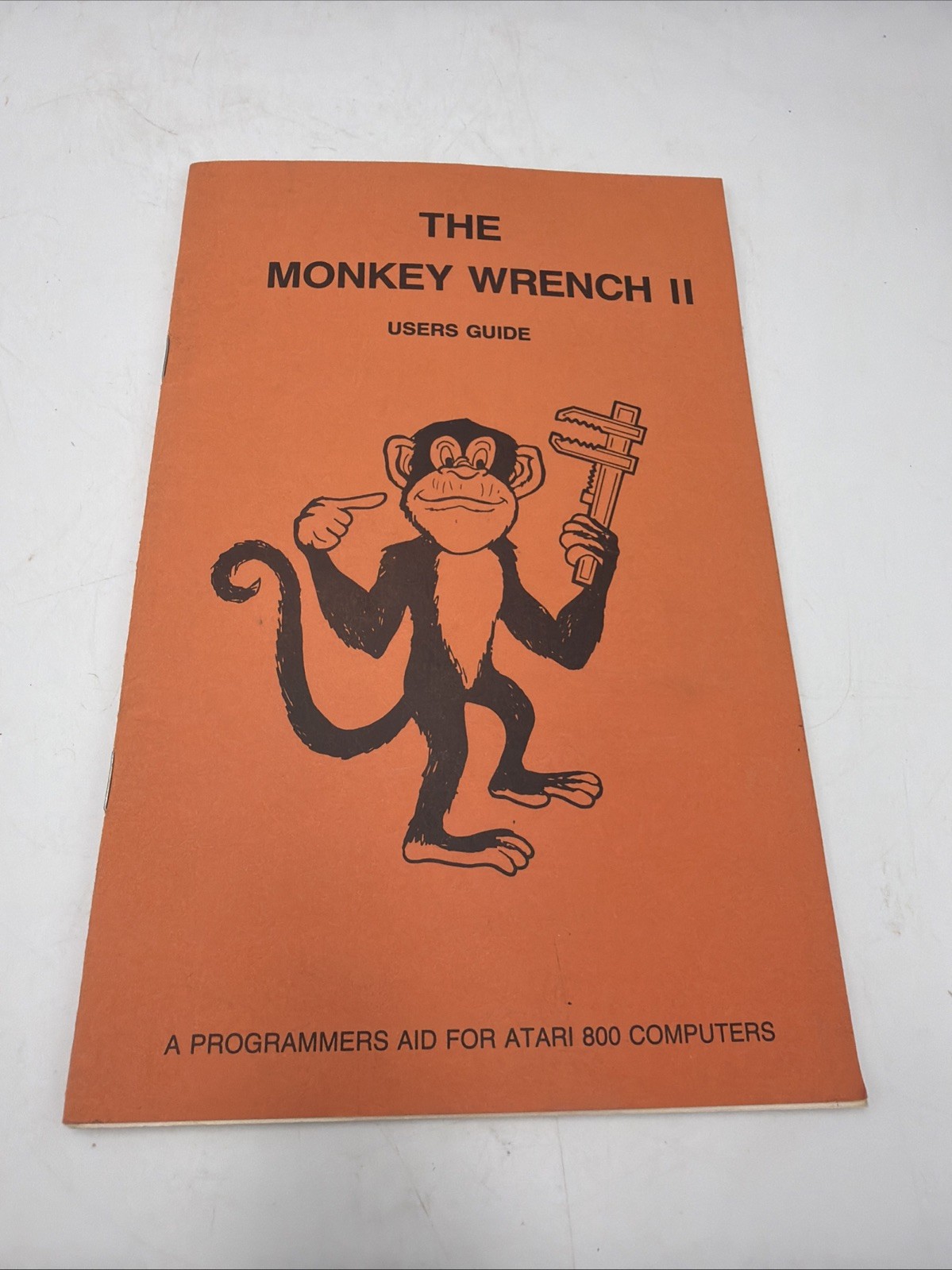 Rare 1981 THE MONKEY WRENCH Vintage Atari Programmer Computer Guide