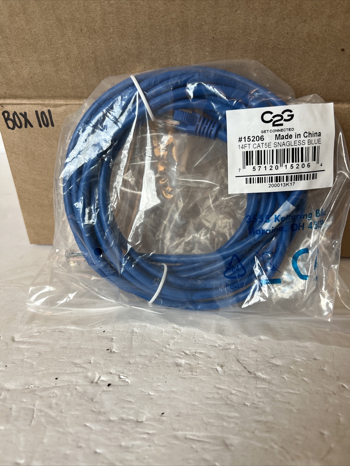 Cables To Go Cat5E 350 MHz Snagless Patch - 14 ft (15206)