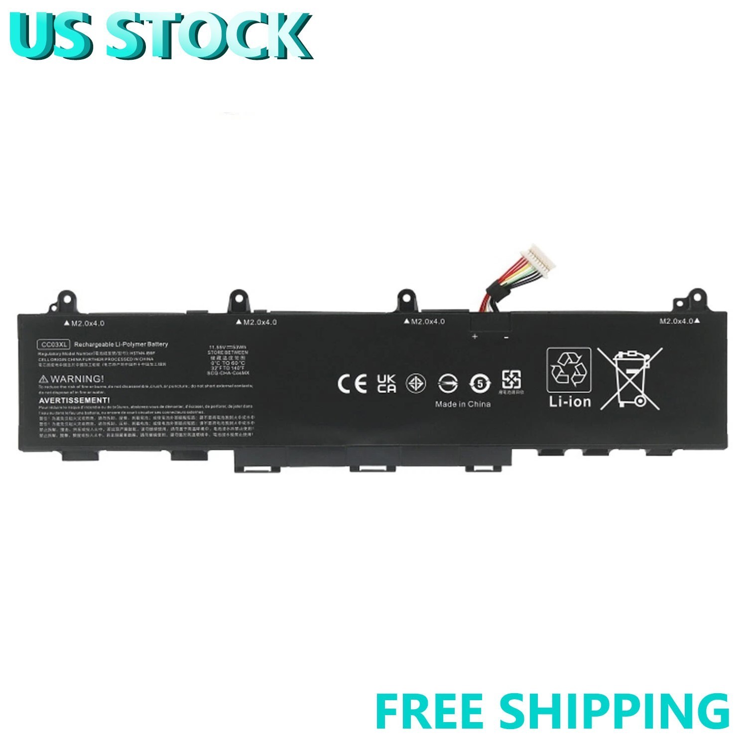 53Wh CC03XL Laptop Battery For HP EliteBook 830 835 840 845 G7 G8 L78555-005 New