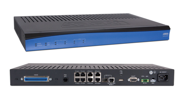 Adtran - 4700252F2#200 - NetVanta 6250 VoIP Gateway - 8 x FXS