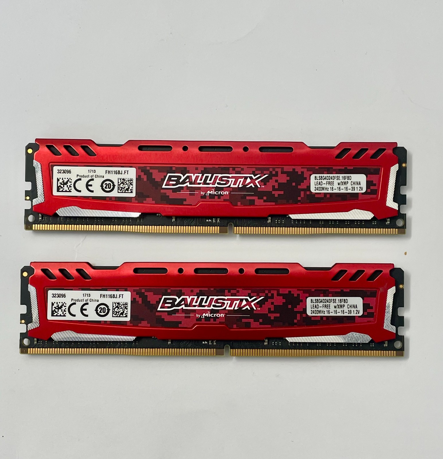Ballistix Sport Red 16GB (2x8GB) BLS8G4D240FSE DDR4-2400