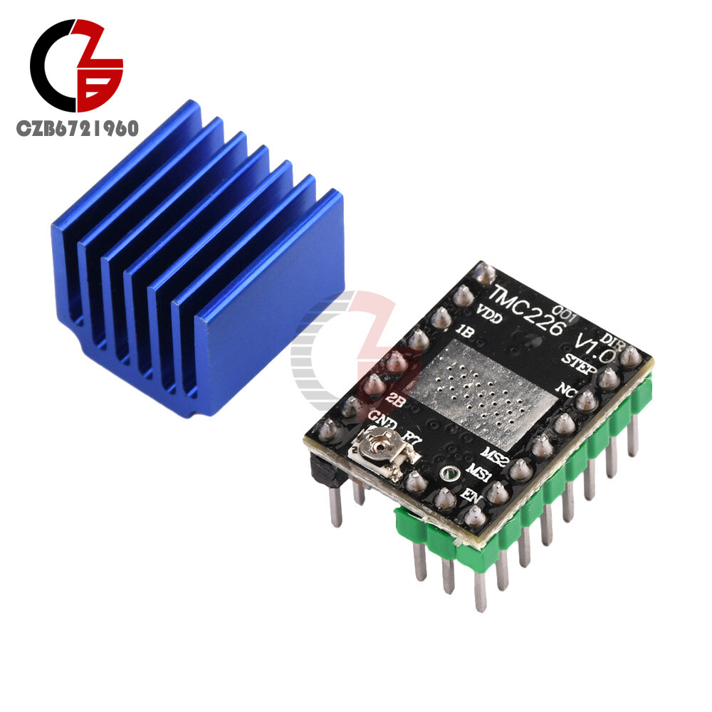 1/4Set TMC2226 UART Stepper Motor Driver with Heatsink For Nano SKR 3D Printer