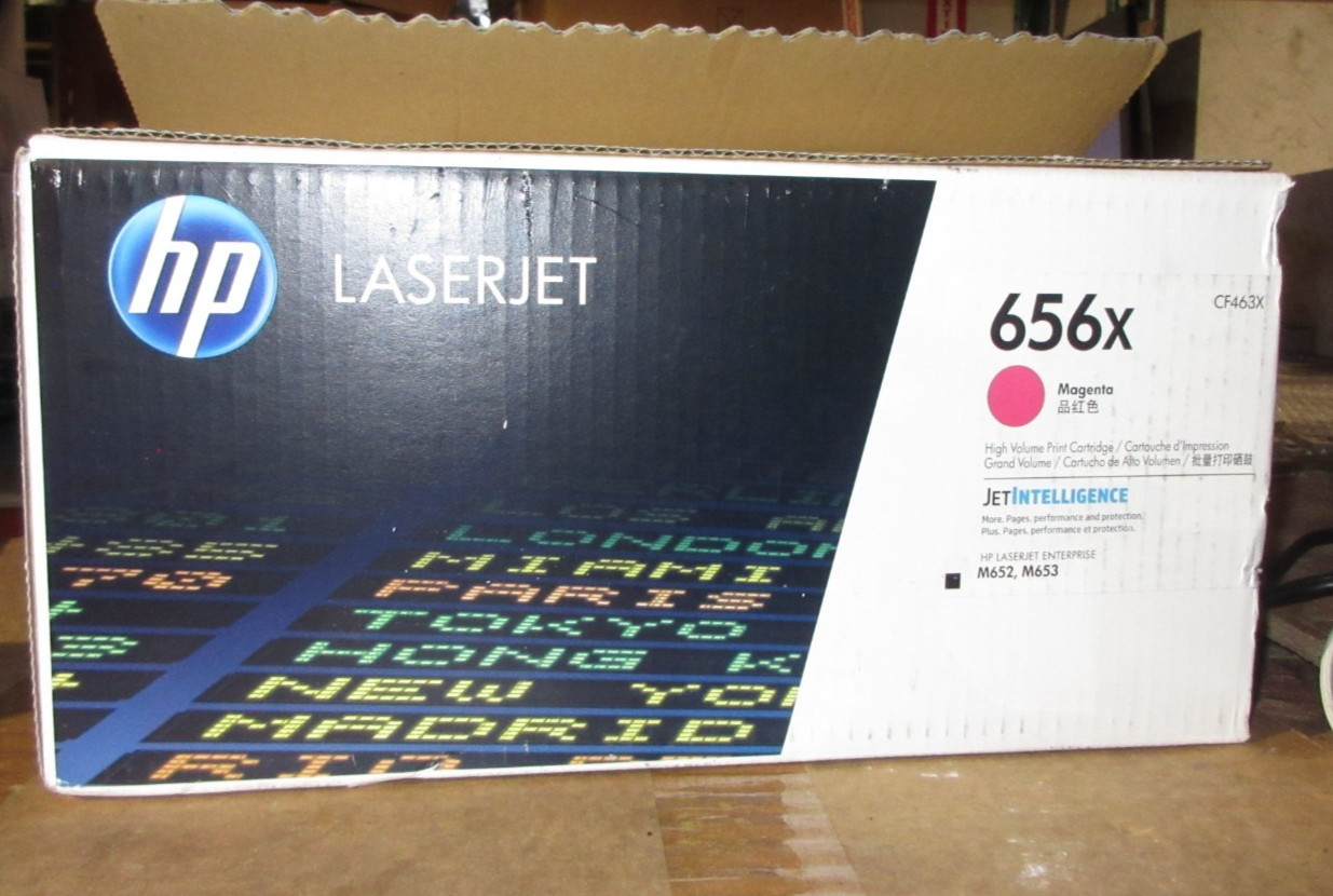 Original HP 656X High Yield  LaserJet Toner  CF463X-OPEN BOX