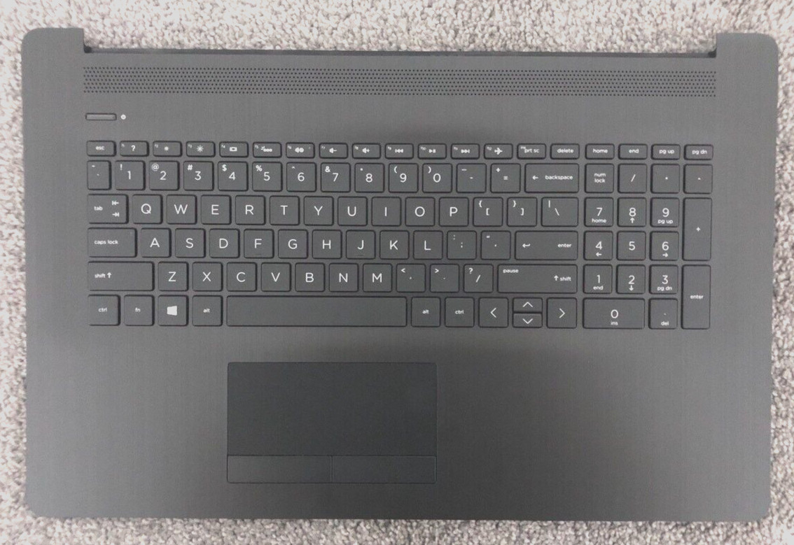 L22751-001 6070B1308101 OEM HP TOP COVER W-KEYBOARD 17-BY0021DX, TESTED