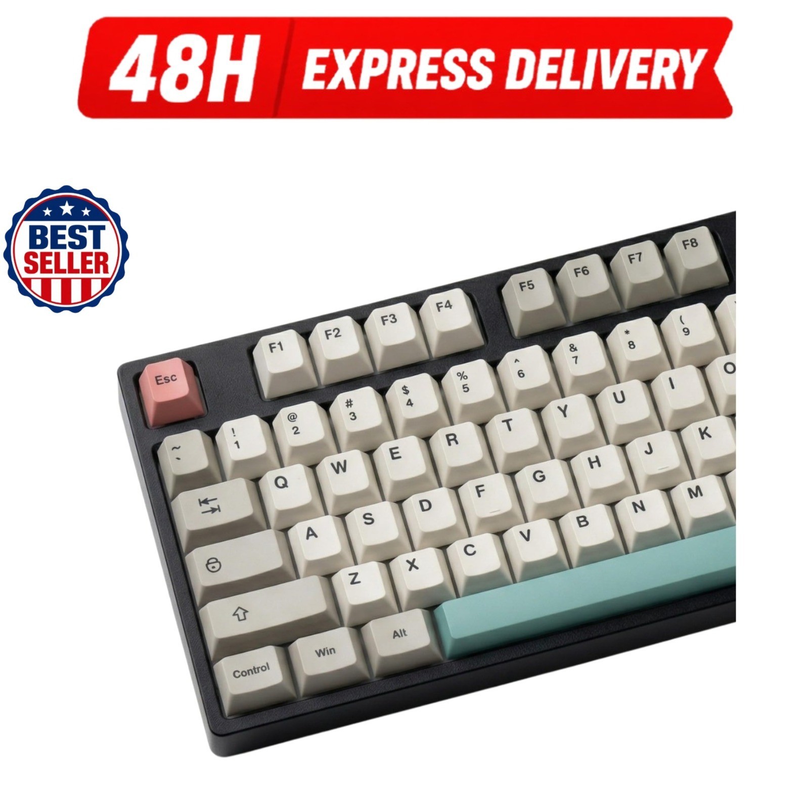 Thyrnovyn Retro 9009 Keycaps 148 Keys for Mechanical Keyboards