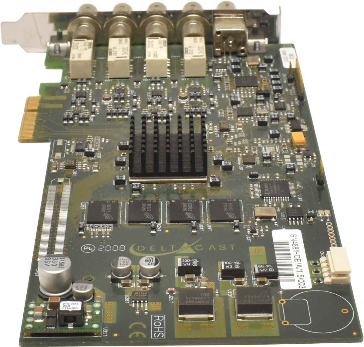 Deltacast DELTA-HD-E 22 Quad Channel PCIe x4 HD-SDI Card