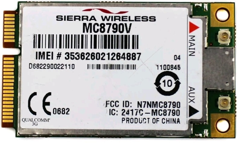 Genuine Sierra Wireless MC8790V 7.2Mbps 5.76Mbps UMTS HSPA HSUPA + GPS 3G Card