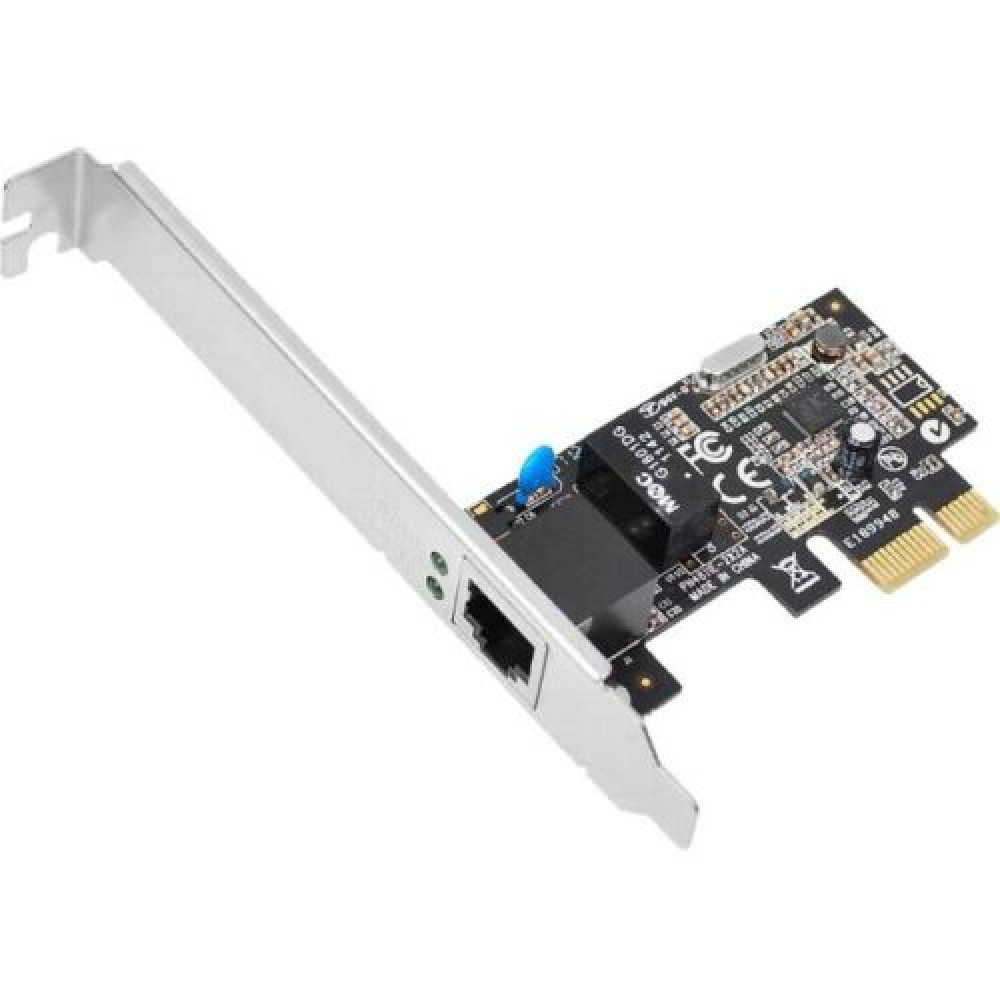 SIIG Dual Profile GigaLAN PCIe Adapter CN-GP1021-S3 Brand New Sealed.