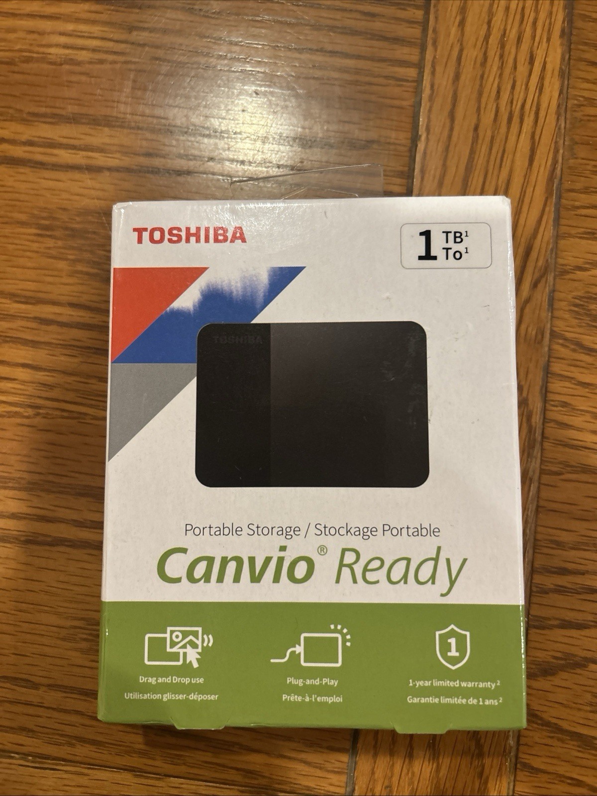 Toshiba Canvio Ready HDTP310XK3AA 1 TB 2.5" USB 3.2 external Hard drive Black