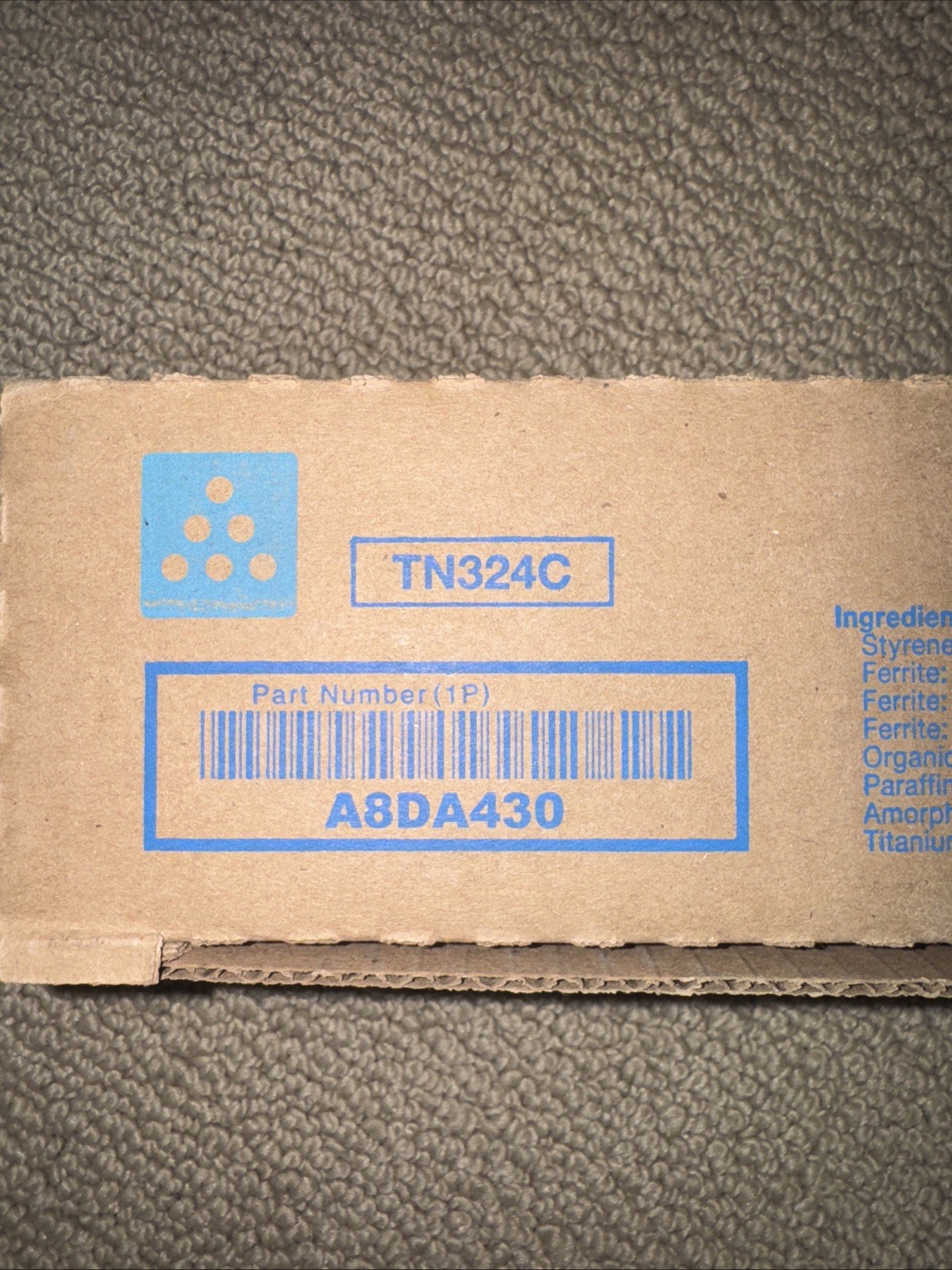 Genuine Konica TN610C Cyan Toner