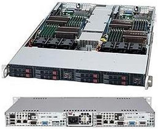 Supermicro SuperChassis CSE-808BT-1K28B Chassis NEW, IN STOCK, 5 Year Warranty