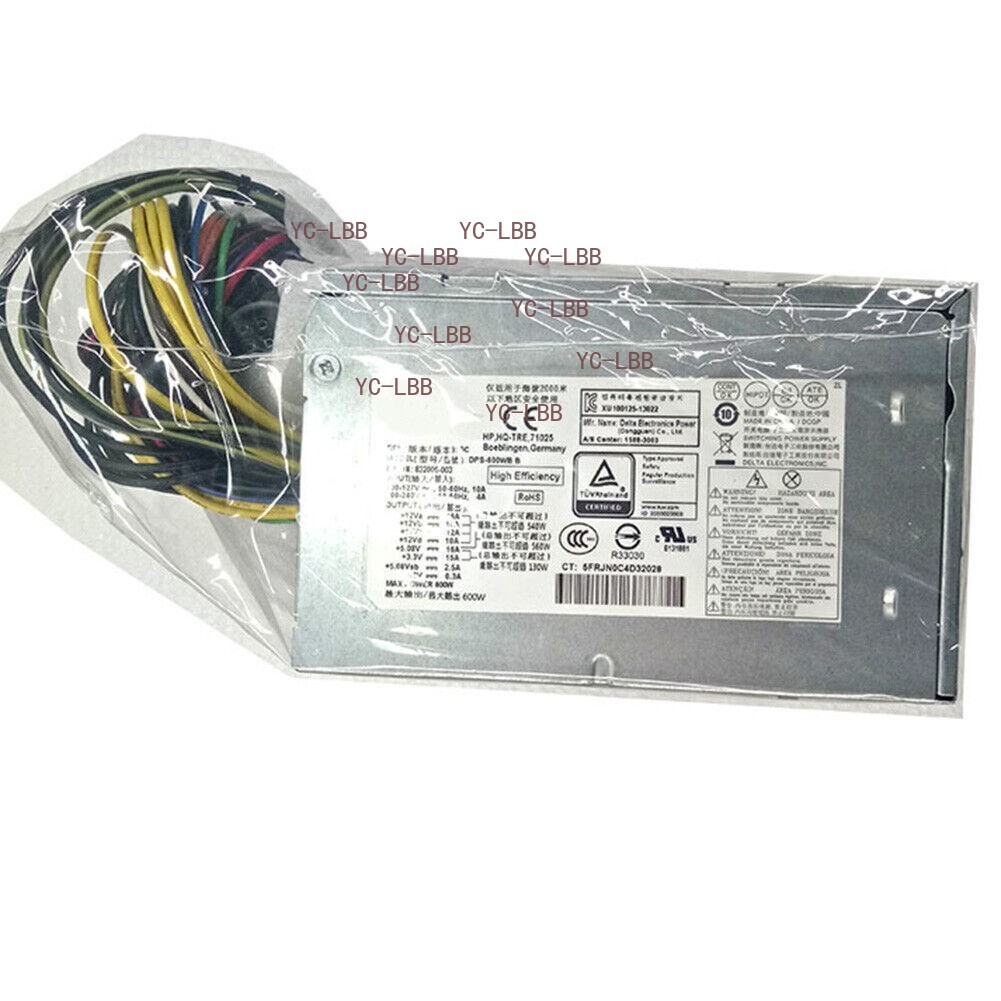 832006-001 DPS-600WB B 600W Power Supply for HP Envy Phoenix 860-030
