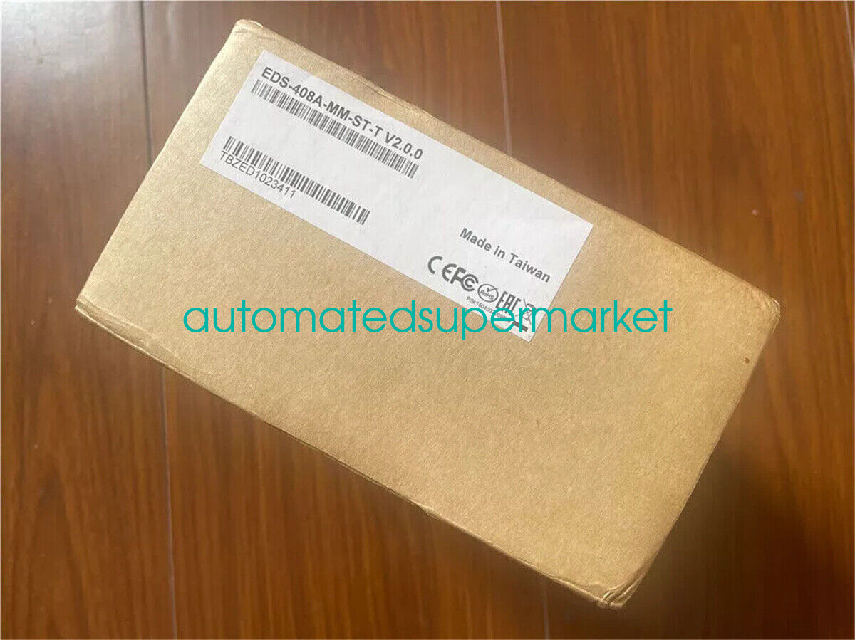 1PC New MOXA EDS-408A-MM-ST-T EtherDevice Switch Shipping by DHL/FedEX