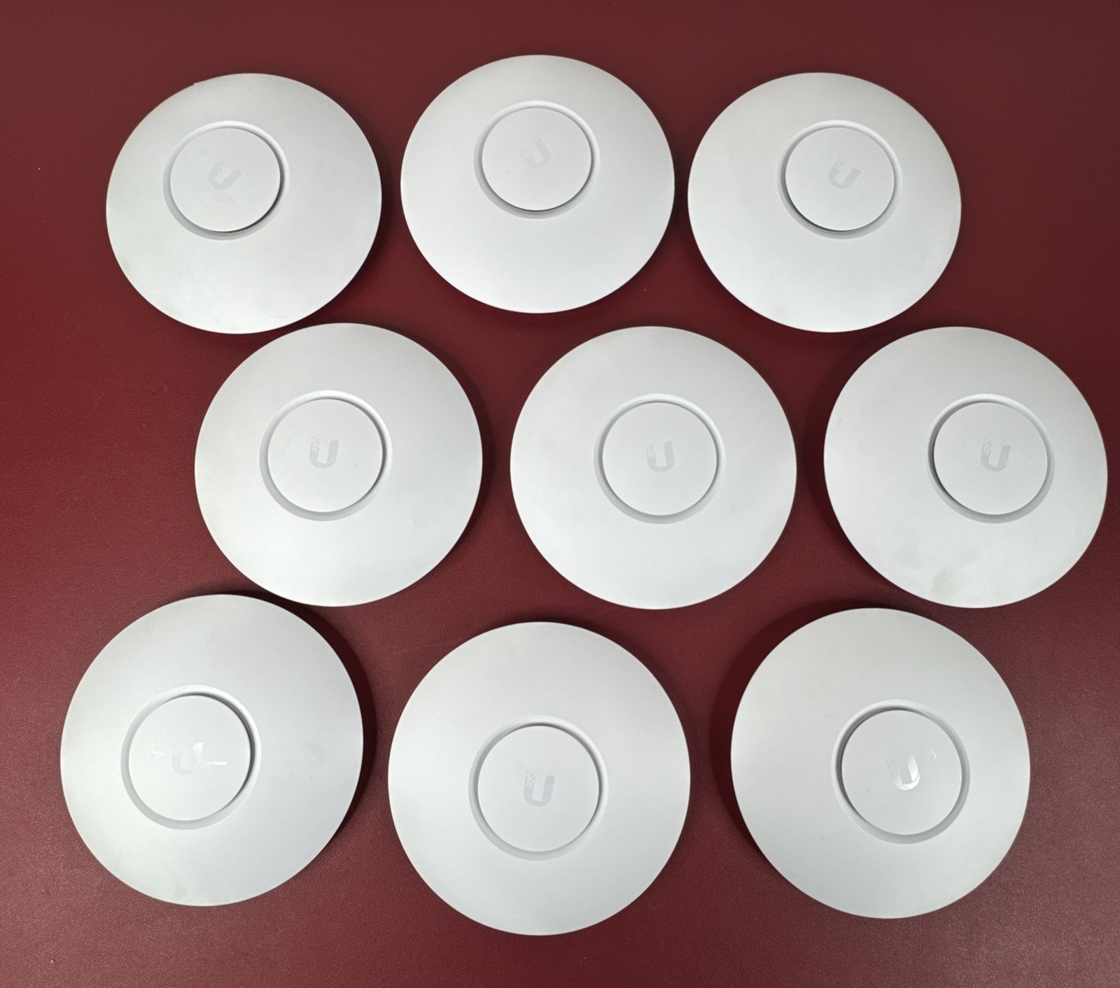Lot of 9 Unifi Ubiquiti Networks UAP-NANOHD Nano HD Wireless Access Point WAP